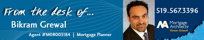 From the desk of... Bikram Grewal, Mortgage Planner